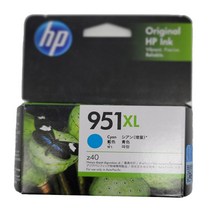 HP 정품잉크 OfficeJet Pro 8100 파랑 (NO.951XL), 1개