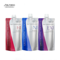시세이도 크리스탈라이징 스트레이트 1제&2제 400ml 1021458, H1-건강모_에멀전-액상중화제