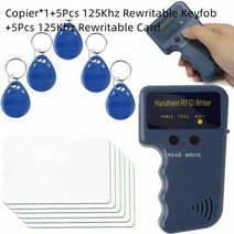 RFID복사기 rfid rfid태그 카드복사기 휴대용 RFID 복사기 ID 카드 판독기 125KHz em4100복사기 작가 비디, 17 15