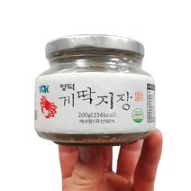 밥반찬 밥도둑 영덕 게딱지장 200g, 아이스박스, 1개