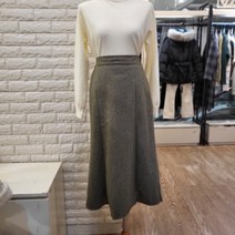 셀러허브 1 트렌드컬렉션 SH02 절개라인 훌 스커트 TRSK21D49