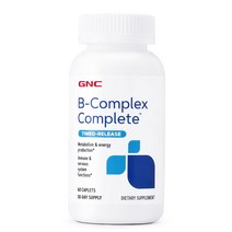 GNC B 컴플렉스 컴플리트 60정 (캐플릿) B-COMPLEX COMPLETE 60 caplets, 1개