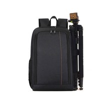 DSLR 카메라백팩 배낭 미러리스 렌즈보호 가방 co810, 그린