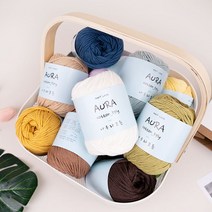 아우라코튼 5ply, 225 블랙