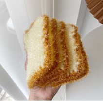 식빵 수세미, 5개입, 1개