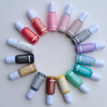 파스텔 조색제 레진 아트 염료 재료 공예, 16.골드(펄)