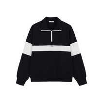 [탑텐] 남성) 더블니트 그래픽 하프 집업_MSD1TR1902