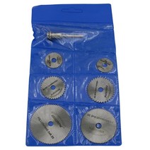 6mm 생크 조각기용 그라인더 원형톱날 6pcs 세트