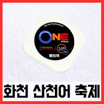 화천산천어축제 원파워라인 산천어 낚시줄, 1개