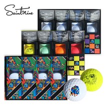 NEW 세인트나인 S 골프공 화이트볼 3피스 12입, 단품