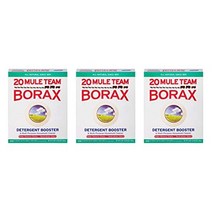Borax 20 Mule Team Detergent Booster & Multi-Purpose Household Cleaner Box 65 ounce, 1, 기타