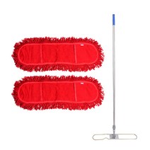 크린메이트 기름 걸레 60cm 2P + 롱 자루
