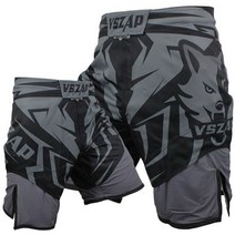 Vszap-남성용 MMA 반바지 혼합 무술 전투 Bjj 주짓수 트렁크 산다 격투 복싱 훈련 무에타이