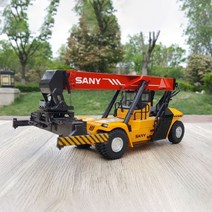 다이 캐스트 150 스케일 Sany 중공업 도달 스태커 컨테이너 크레인 엔지니어링 트럭 합금 모델 컬렉션 기념품 디스플레이 212488, ㅏ