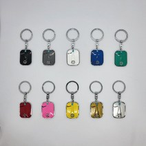 베스파 키링 심플 키홀더 열쇠고리 vespa 로고 키체인 펜던트, 화이트