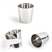 2중 스텐컵 물컵 물잔 식당컵 7.2x7.3cm 10호 이중 스텐 진공컵 스댕컵 유치원물컵 냉장고물컵 스뎅컵, 본상품선택