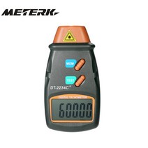 속도 측정기 타코미터 스피드건 타코메타 핸드 헬드 디지털 레이저 타코미터 RPM 미터 비접촉 모터 선반 속, 한개옵션0