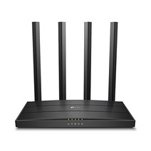 TP-Link Archer C80 듀얼 밴드 WLAN 라우터(600Mbit/s 2.4GHz 1300Mbit/s 5GHz) 4 기가비트 LAN 포트 인쇄/미디어/FTP 서버 게스트 네트워크 DSL 기능 지원하지 않음 -13490