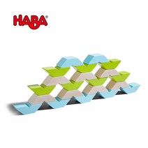 하바 3D 뱃지 블록 21pcs / 영유아 원목교구(3세+)