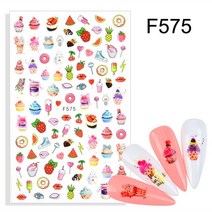 물전사지 포스기용지 포스용지 카드단말기용지 상장만들기새로운 접착 네일 아트 스티커 예술적 글꼴 ABC, 30 F575