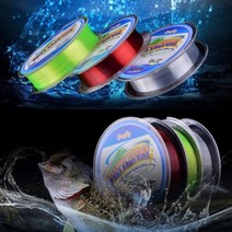 TS몰 모노필라멘트 나일론 낚시줄 원줄 목줄 100m 투명 레드 그린 0.4호 0.6호 0.8호 1호 1.2호 1.5호 2호 2.5호 3호 3.5호 4호 5호 6호 7호 8호, 8호