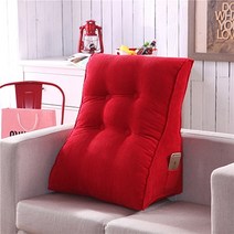 삼각 등 쿠션 삼각형 대형 쿠션 베개 허리 뒤로 큰 소파 편안한 등받이 Cojines Decorativos Para Sofa 6KD, 그물, 45x55cm