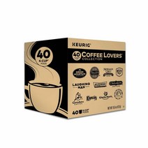 Keurig Coffee Lovers Collection Variety Pack 러버스 컬렉션 큐리그 커피 40개, 1개