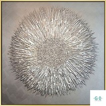 [G0갤러리] 추상화 유화 직접그린 핸드패인팅 캔버스 인테리어 그림 액자, 90cmx90cm, B