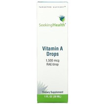 Seeking Health 비타민A 드랍1500mcg RAE/드롭플로즈(30ml) US직배송, 1PACKAGE, 상세설명참고, 1개