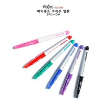 미싱부속나라 일제열펜-파이롯트 프릭션펜 열펜 6가지 색상, 연두(G)
