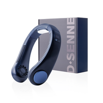 디센느 아이스 4세대 넥밴드 휴대용 선풍기 DSF002, 네이비