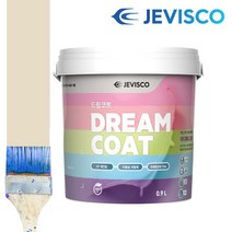 제비스코 드림코트 밀키베이지 0.9L 벽지페인트 셀프