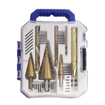 Binoax-스텝 드릴 비트 슬롯 브로칭 톱 드릴 세트 금속 목재 4-12/20/32mm 목재 커터 세트 3 6 8mm 톱 드, 02 7 Pcs with Box