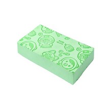 때밀이스펀지 집에서 얼굴 때 밀기 매직 목욕 각질 제거 피부 제거 바디 마사지 청소, 초록