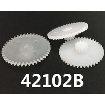 기어부품 기어가공 기어제작42102B 42102.5A 0.5M 기어 OD = 22mm Z42 + Z10 이중 플라스틱 장난감 액세서, 01 42t - 10t_02 2.5mm tight