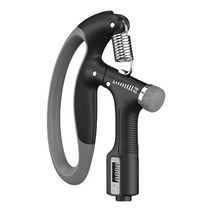 GHSHOP 조정가능한 손 그립 강화제 힘 훈련 손 그리퍼, 플라스틱, 검은색