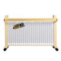 라디에이터 가정용 그래핀히터 저소음 일정 온도유지, 1800w - 기계식모델  - 노란색