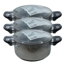 이케아 안논스 조리용품5종 (냄비3+뚜껑2) 3SET