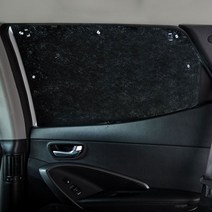 본투로드 차량용 롤업 햇빛가리개 국산 펠트 메쉬 윈도우 썬블럭 전차종 자외선차단 온도조절, 1개, 캠핑형 펠트 2열 좌우