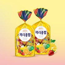 CW 청우 제리종합 500g x2봉 젤리 대용량 간식 후식, 단품