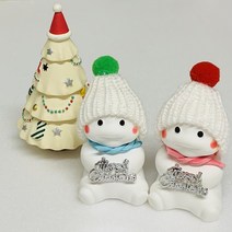 크리스마스지방이석고방향제 호두마루샵 돌답례품 웨딩답례품 개업선물 차량용 석고방향제/오퓨저, 일반, 랜덤(골고루)