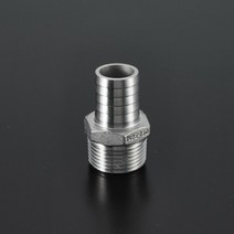 영진 스테인리스 나사식 관이음쇠 - 호스 닛블 Hose Nipple 3/4 inch*13A, 1개