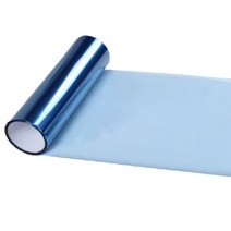 고주파실링기 1 Pc 3060 cm 자동차 라이트 스티커 필름 자기 접착 안개 램프 헤드 테일 톤 비닐 컬러 3 레이어 셀프, [12] LIGHT BLUE