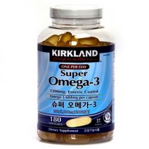 커클랜드 슈퍼 오메가3 1229mg 180캡슐