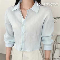 디자이어로즈 디자이어로즈 여성 크롭 루즈핏 셔츠 6color (8738953)