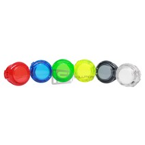 아이에스티몰 세이미츠 24mm 아케이드 게임 클리어 버튼 (PS-14-DN-K), 1개, 핑크 (Pink)