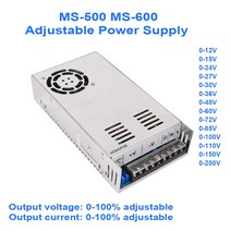 전원 공급 장치 직류 조정 가능한, 0-150vdc, 600w