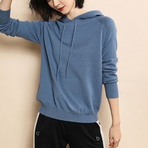 탑온탑 베이직후드니트