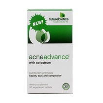FutureBiotics 퓨처바이오틱스 acne advance acneadvance 아크네 어드밴스 90캡슐, 1개