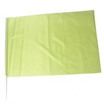 튼튼한 응원깃발(45x65cm) 운동회 깃발춤 응원용 신호기 깃발, 연두색